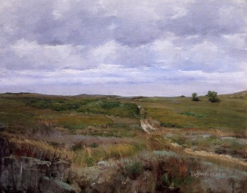 ウィリアム・メリット・チェイス Painting - 丘を越えて遥か彼方ウィリアム・メリット・チェイス